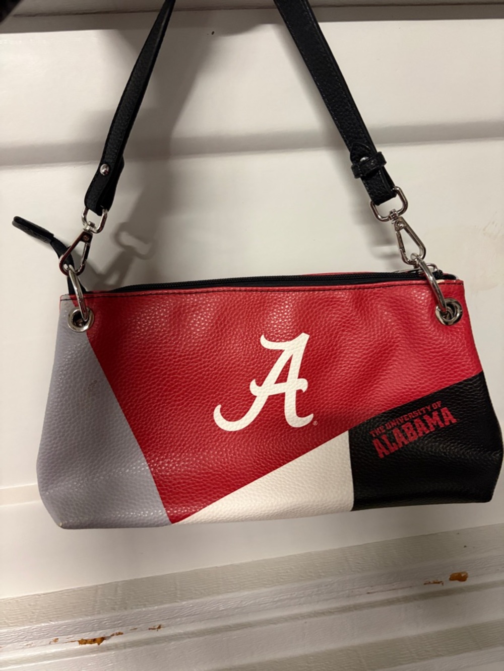 University of Alabama Red Logo Crossbody Bag